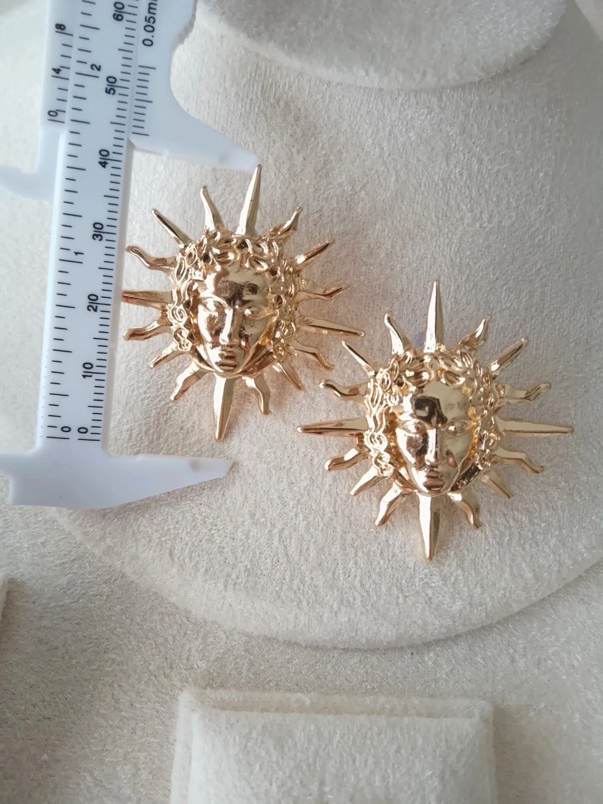 Boucles d'oreilles bohèmes soleil – photo 2